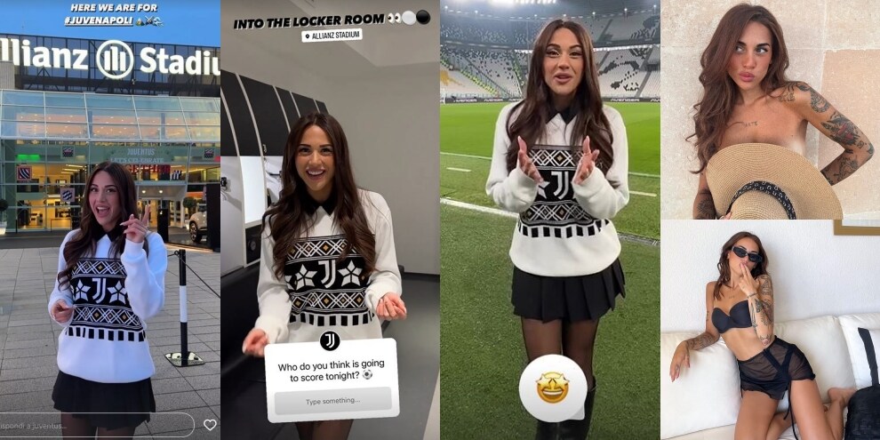Giorgia, il nuovo volto Juve presenta la sfida con il Napoli
