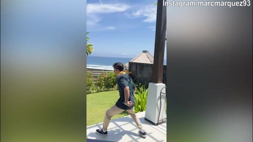 Moto Gp, Marquez e lady si godono Bali