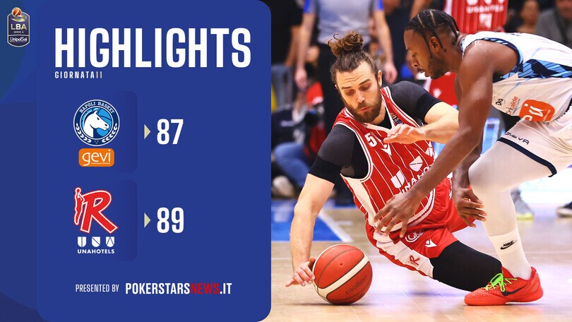 Generazione Vincente Napoli Basket – UNAHOTELS Reggio Emilia