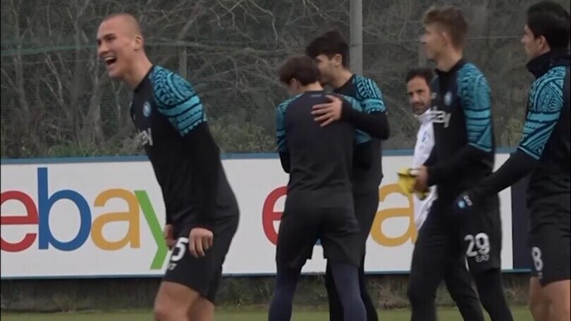 Napoli, per il Braga clima ilare in campo