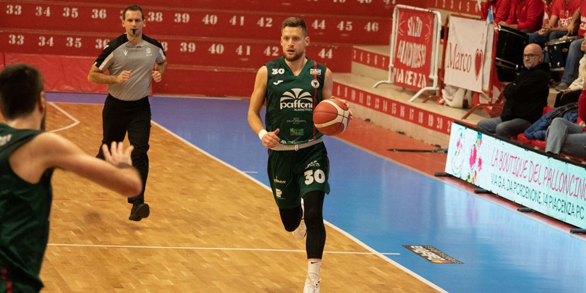 A Piacenza la Fulgor si spegne nel terzo quarto
