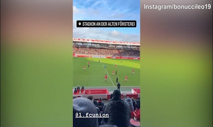 Youth League, in campo l'Union Berlino: sugli spalti c'è Bonucci