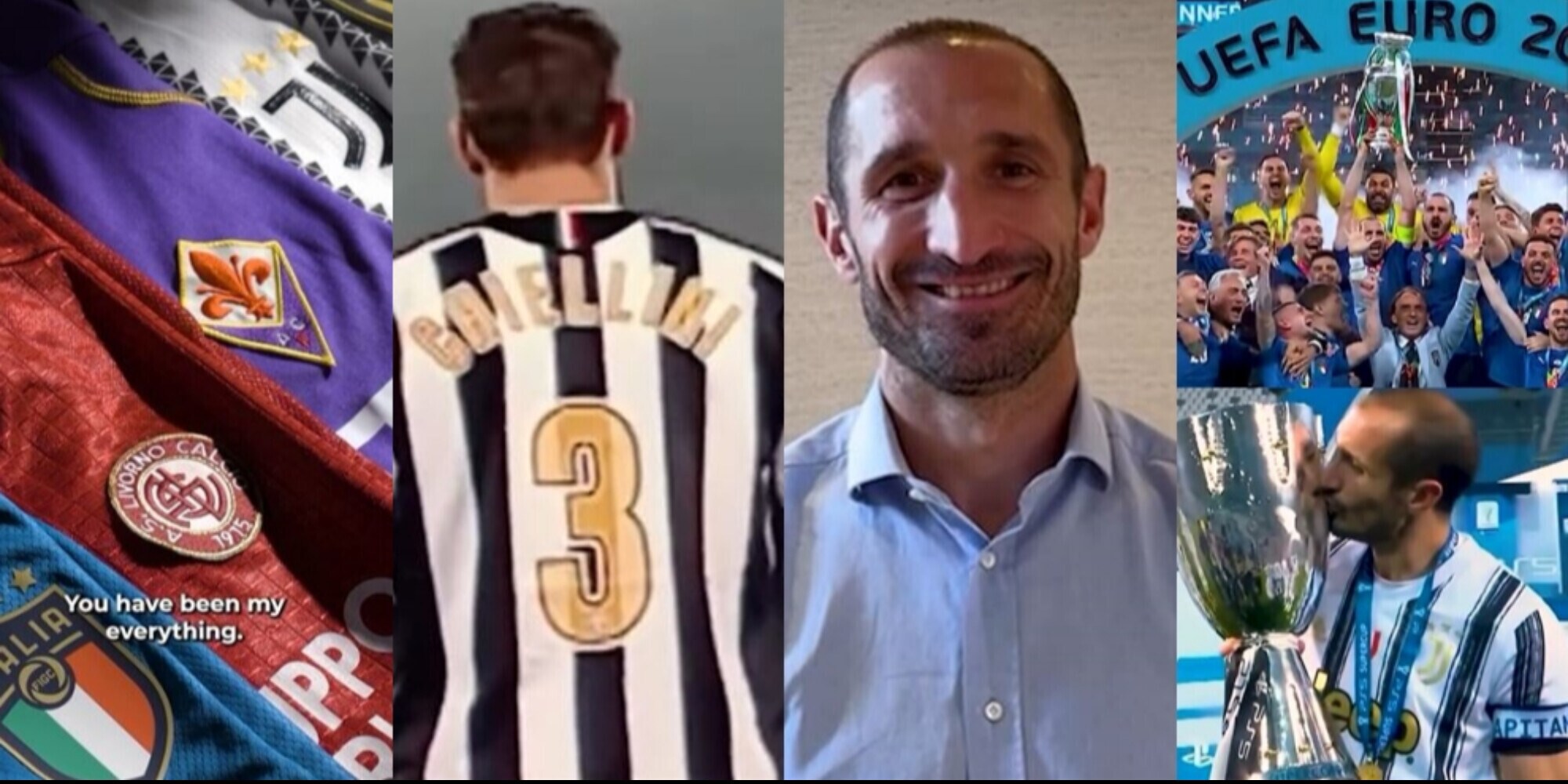 Chiellini, addio al calcio: "Il viaggio più bello e intenso della mia vita"