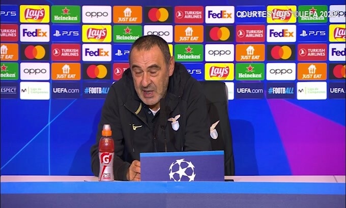 Sarri: "M sarebbe piaciuto allenare l'Atletico, è bello questo ambiente"