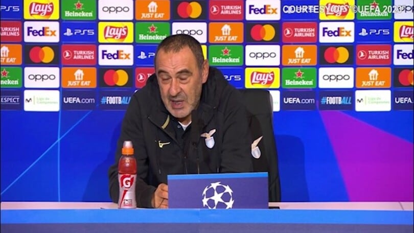 Sarri: "M sarebbe piaciuto allenare l'Atletico, è bello questo ambiente"