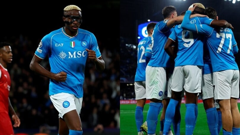 Osimhen torna al gol: il Napoli passa come secondo in Champions
