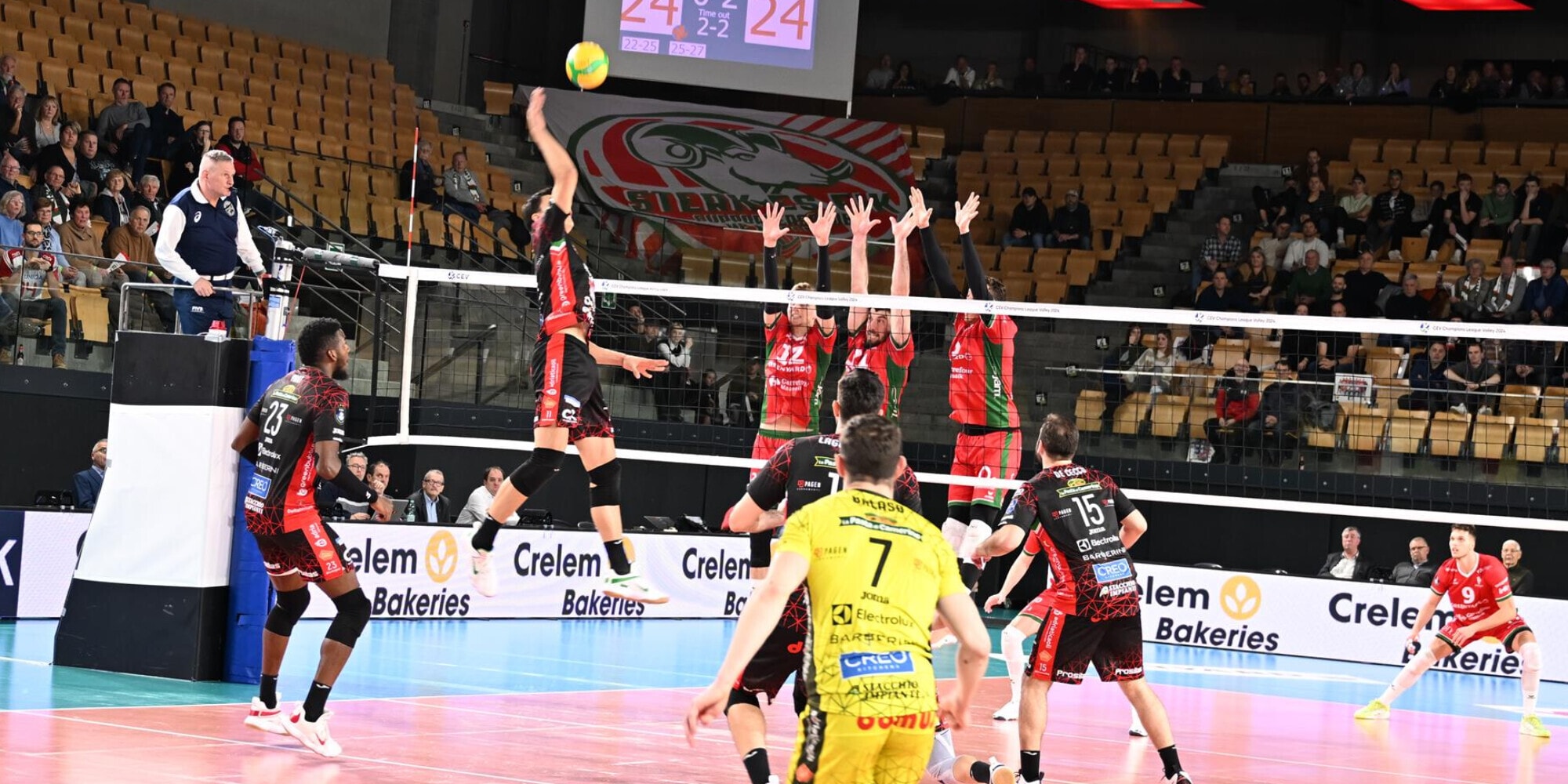 Champions League: Civitanova vince il Belgio e resta a punteggio pieno
