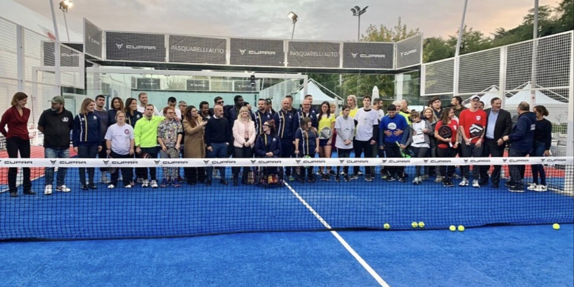 Il Villa Pamphili Padel Club scende in campo con le persone più fragili