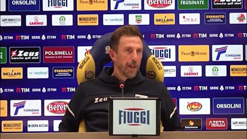 Di Francesco: "Il Lecce ha una sua identità grazie a D'Aversa"