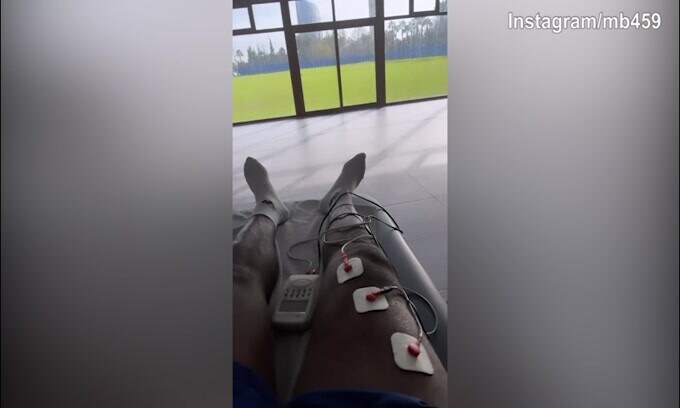 Balotelli, la riabilitazione prosegue