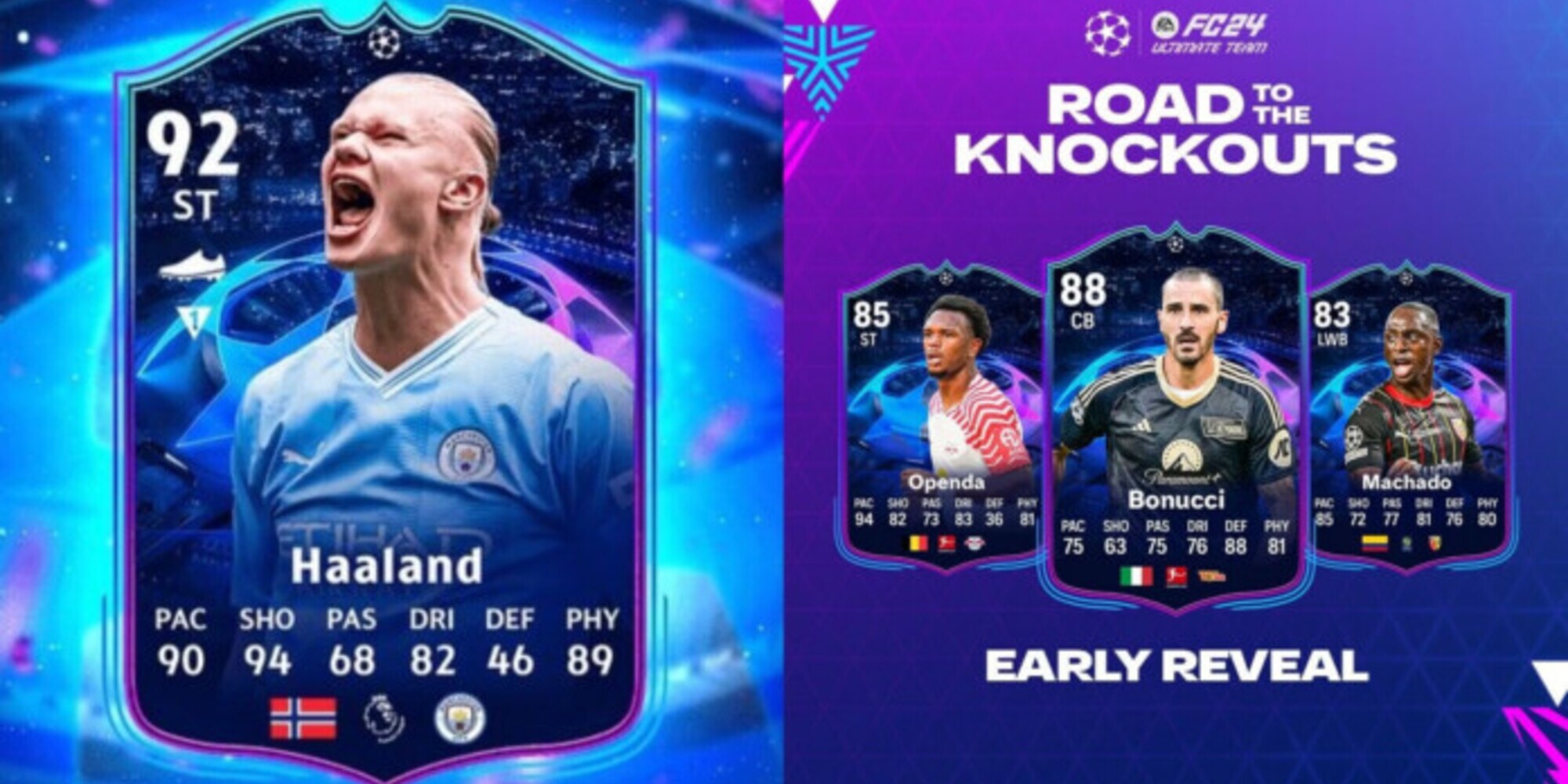 EA Sports FC 24: la Champions League torna con nuove carte