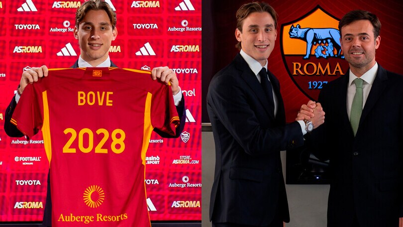 La Roma blinda Bove: 2028, rinnovo firmato