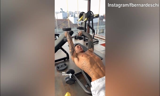 Bernardeschi mostra il fisico scolpito: futuro in Europa?