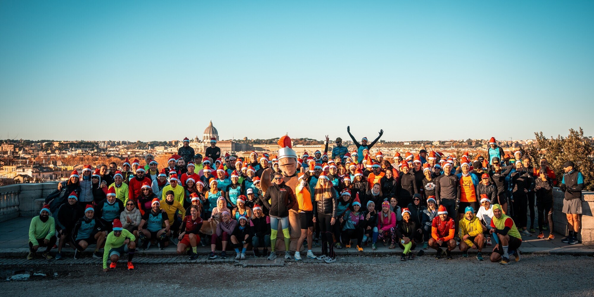 Festa e corsa per 200 runner al Pincio, iniziati i Get Ready di Acea Run Rome The Marathon