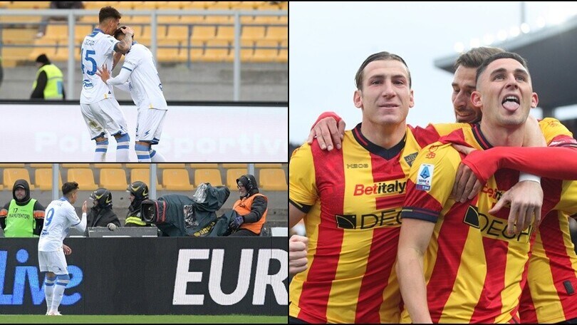 Kaio Jorge non basta al Frosinone: 2-1 Lecce con Piccoli-Ramadani