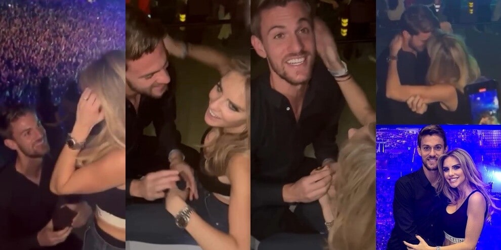 "Ha detto sì!", Rugani e Michela Persico presto sposi: proposta in musica tra baci e amici