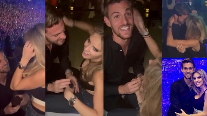 "Ha detto sì!", Rugani e Michela Persico presto sposi: proposta in musica tra baci e amici