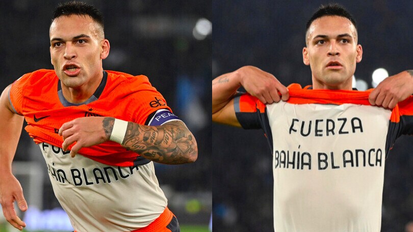 Lautaro Martinez, gol e dedica speciale: "Fuerza Bahía Blanca"