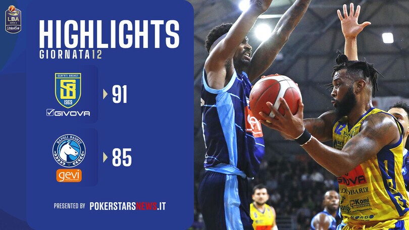 Givova Scafati Basket – Generazione Vincente Napoli Basket