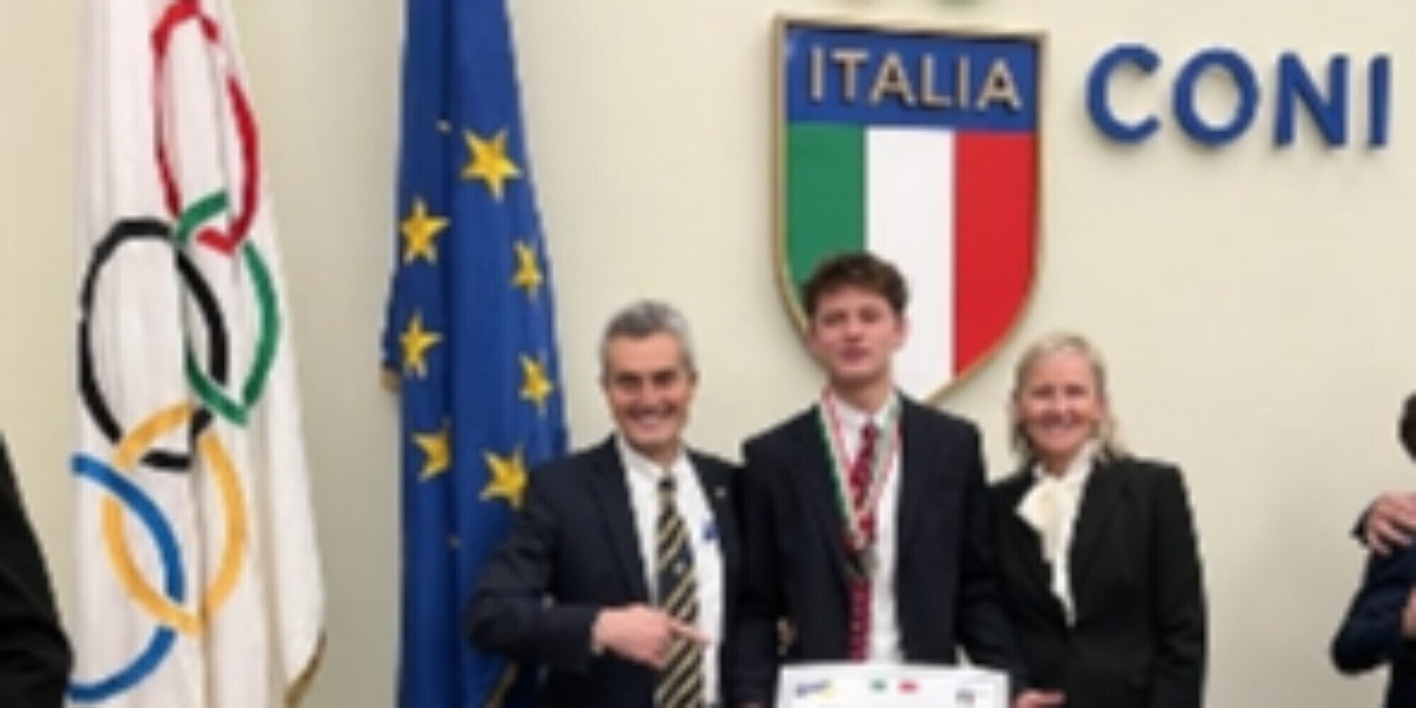 Rainbow Team al Salone d’Onore del Coni per festeggiare i 100 anni della Federazione Italiana Motonautica