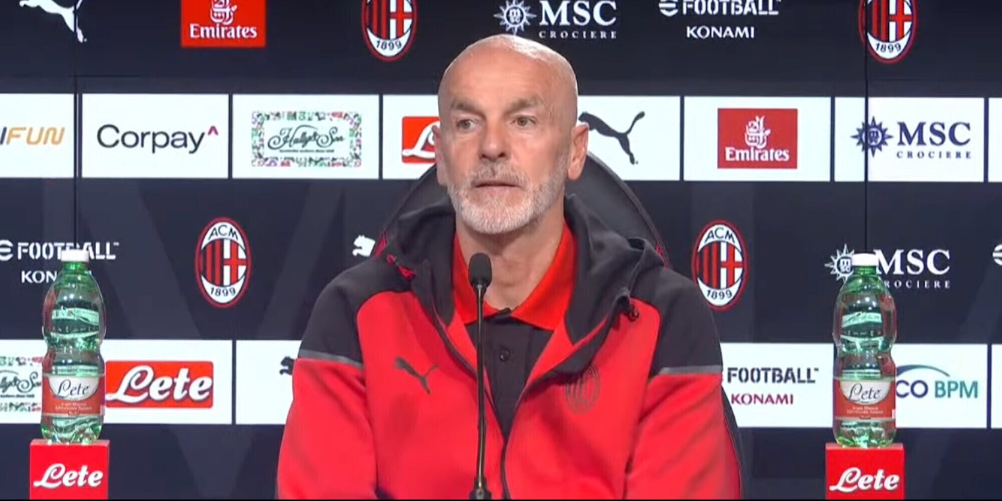 Milan, Pioli abbraccia Ibra: "Con noi a Salerno. Bennacer titolare"