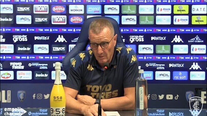 Andreazzoli: "La squadra può e deve fare di più"