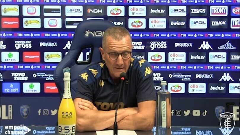 Andreazzoli: " 100 panchine con l'Empoli grande traguardo personale"
