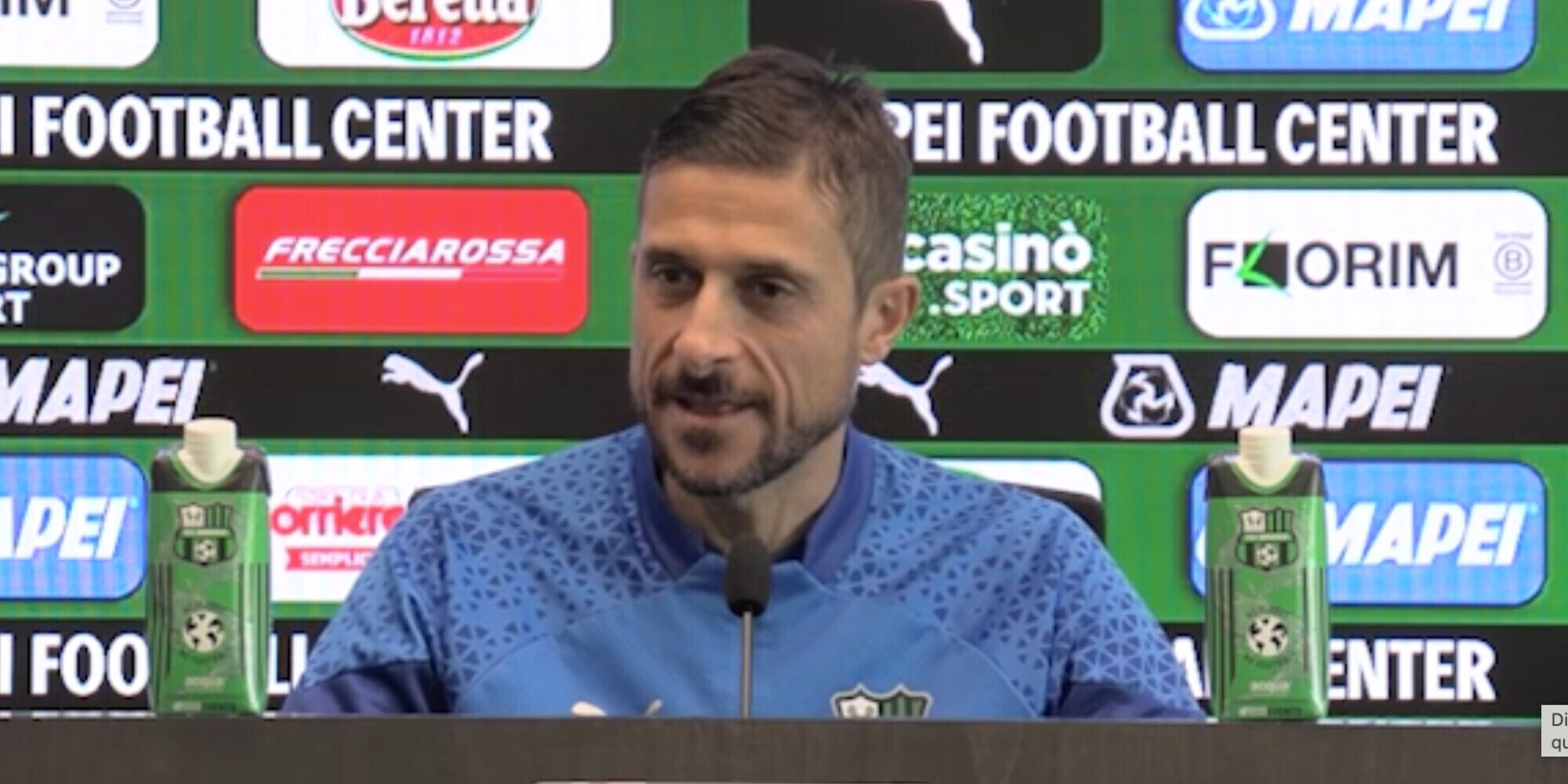 Sassuolo, Dionisi: Gilardino, Berardi-Gudmundsson e la rimonta all'Udinese