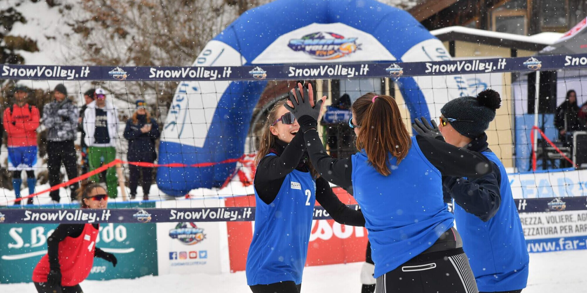 Il 4 febbraio al via il Campionato Italiano di Snow Volley