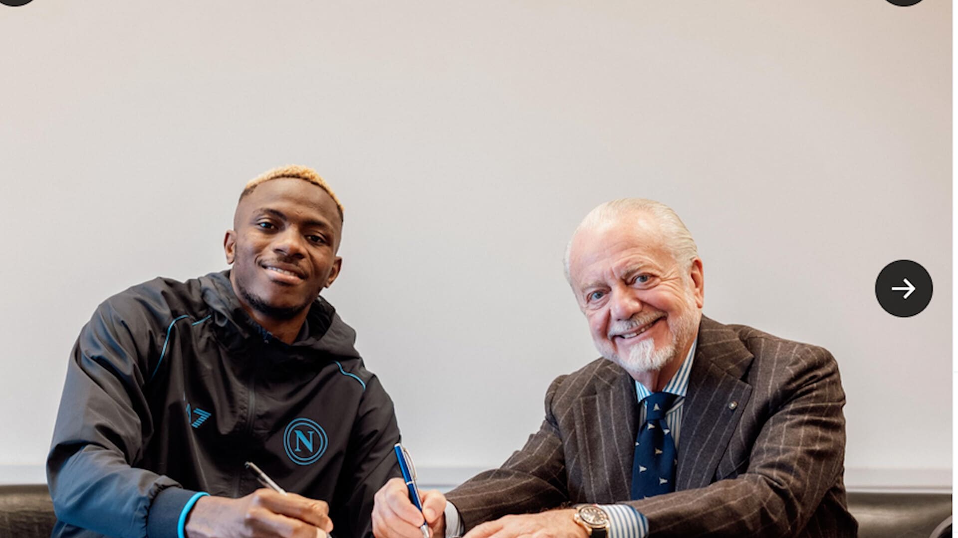 Ufficiale: il Napoli rinnova con Osimhen fino al 2026