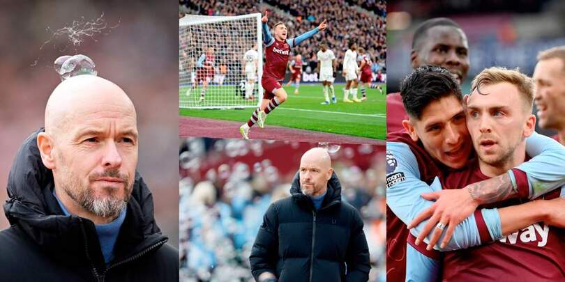 Ten Hag, la bolla United esplode definitivamente nella casa del West Ham