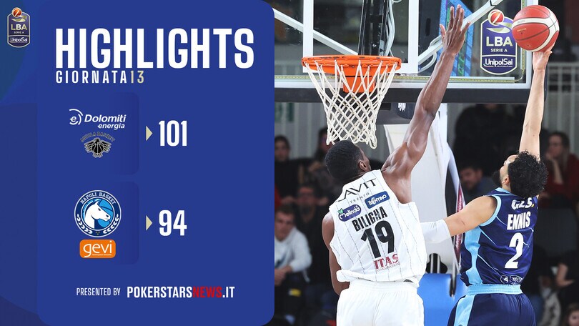 Dolomiti Energia Trentino - GeVi Napoli Basket