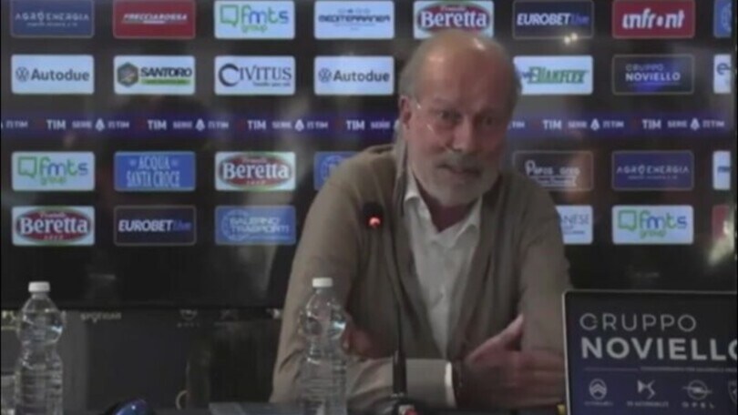Sabatini: "La Salernitana si salverà"