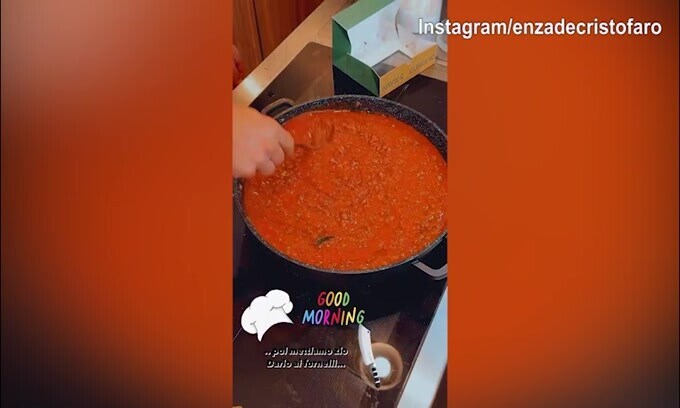 Casa D'Ambrosio, ai fornelli c'è lo chef....Dario