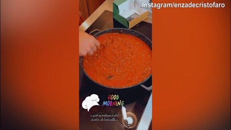 Casa D'Ambrosio, ai fornelli c'è lo chef....Dario