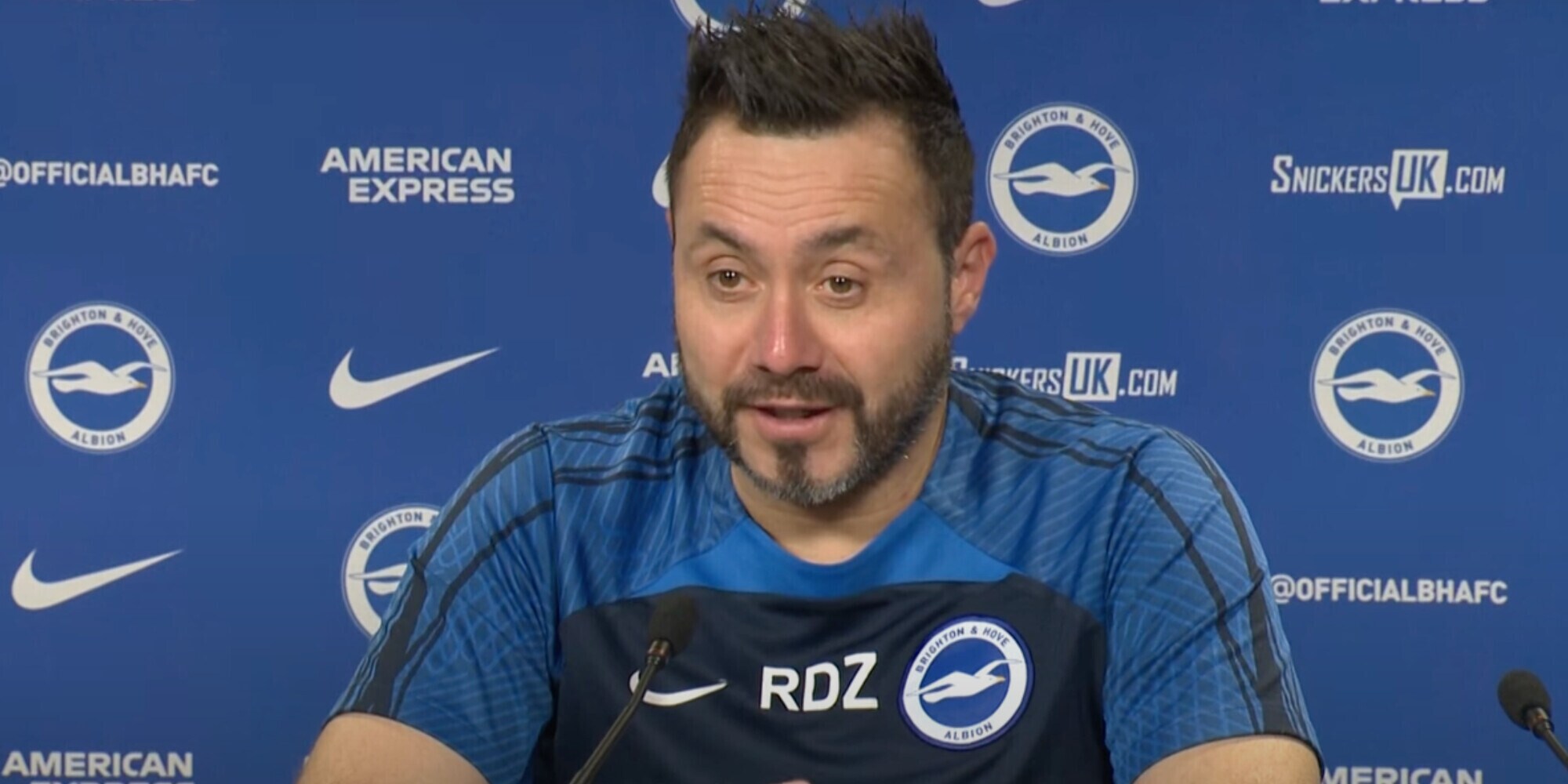 De Zerbi, Brighton-Tottenham: "Perché mi piace Postecoglou. Il Natale..."