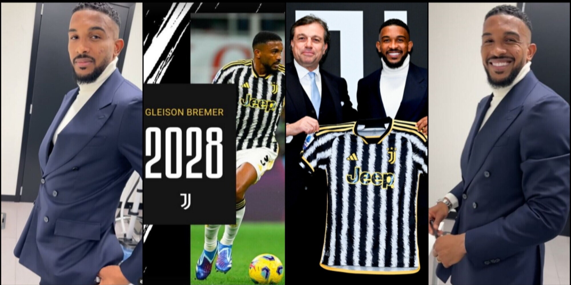 Bremer, ufficiale il rinnovo con la Juve fino al 2028: "Una famiglia vincente"
