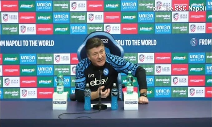 Mazzarri: "I ragazzi iniziano a pensare come piace a me"