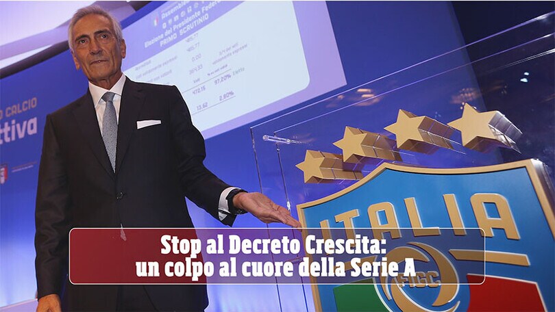 Stop al Decreto Crescita: un colpo al cuore della Serie A