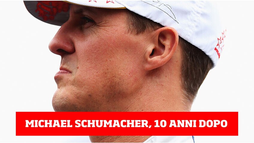 Michael Schumacher, un silenzio lungo 10 anni