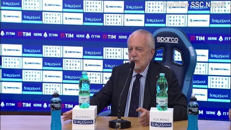 De Laurentiis si assume le colpe: "Mi prendo le mie responsabilità"