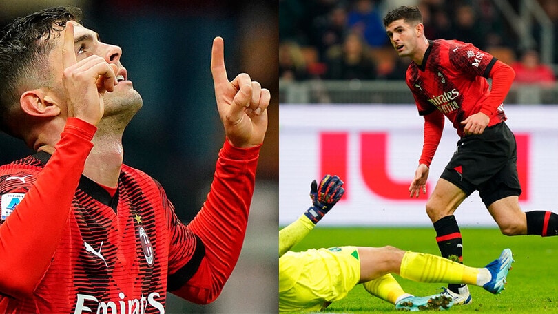 Pulisic risolleva il Milan: steso il Sassuolo a San Siro