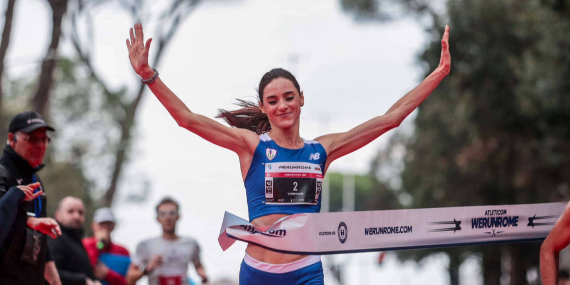 Atleticom We Run Rome 2023, vincono Pasquale Selvarolo e Sofiia Yaremchuk
