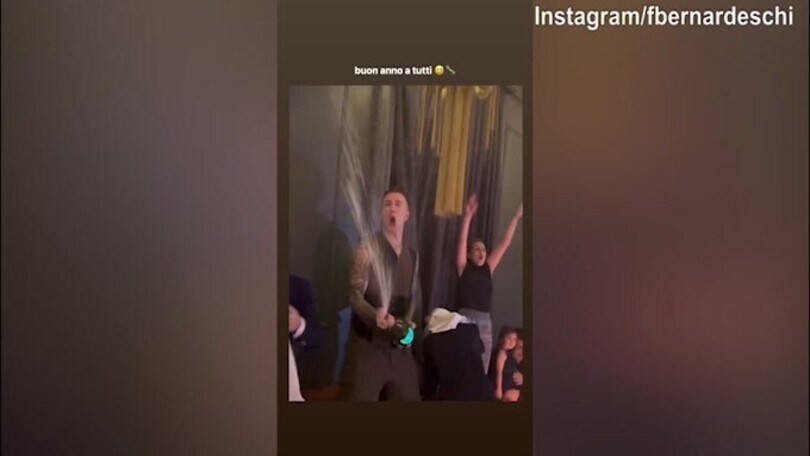 Bernardeschi scatenato per l'ultimo dell'anno