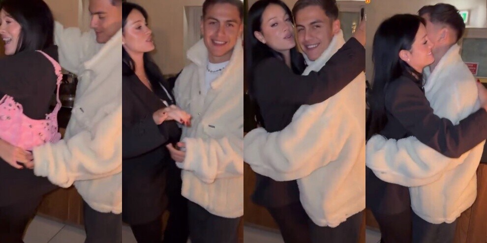 Dybala, il ballo romantico con Oriana al party di Azmoun
