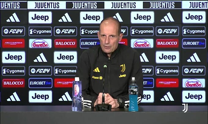 Allegri: "Alla Juve se pareggi una gara succede una catastrofe"