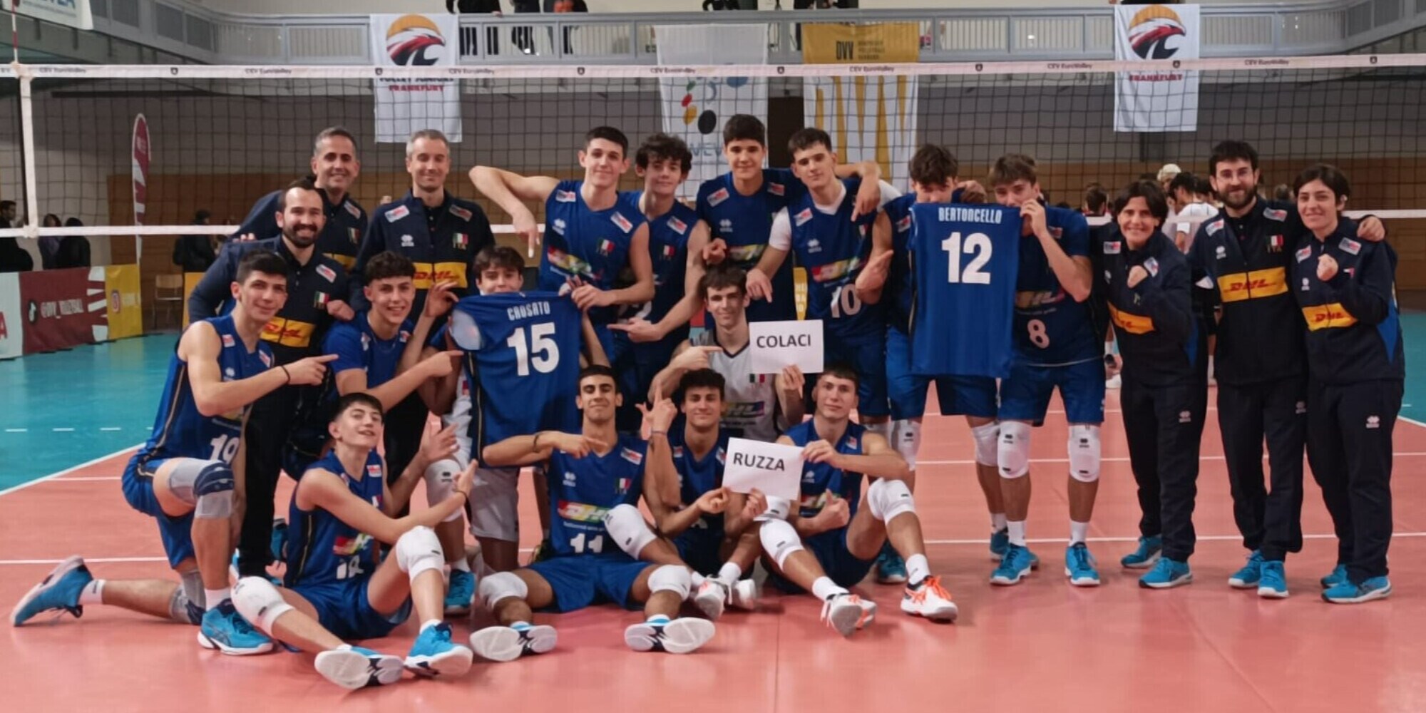 Wevza: l'U.18 Maschile batte di slancio il Portogallo