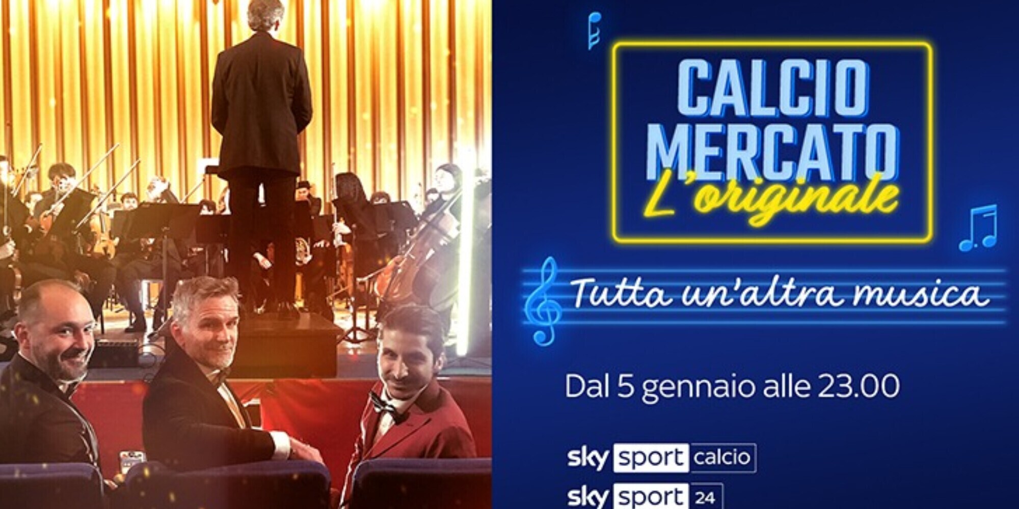 Torna il grande classico dell’inverno: “Calciomercato – L’originale”