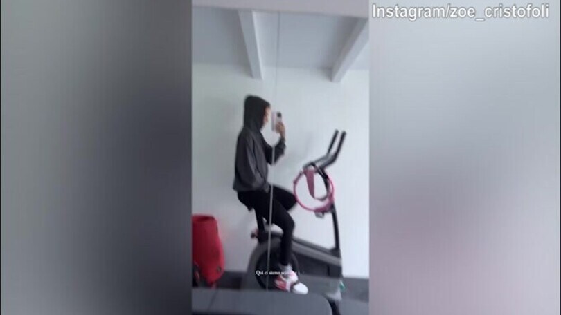 Zoe in palestra: "Posso finalmente dire..."