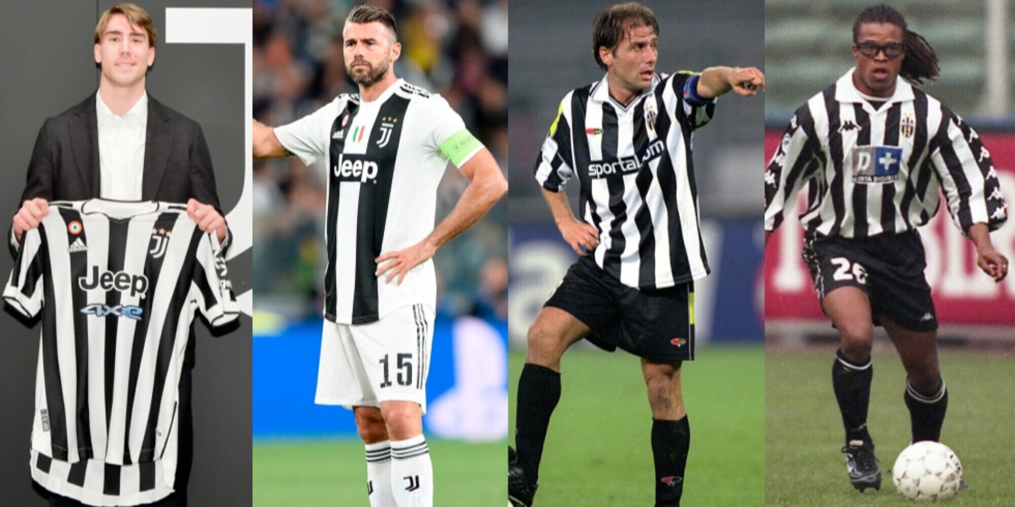 Juve, gli inverni caldi del mercato: Vlahovic, Barzagli, Conte, Davids…